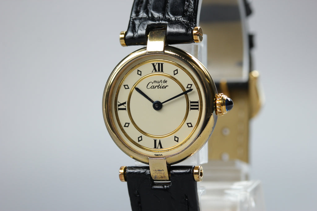 Cartier Must Colisee 590004 SM Roman Quartz Women's Watch (5)