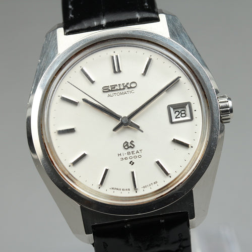 GRAND SEIKO 6145-8000 Hi-BEAT Silver Automatic Men's Watch, 1969 Read (1)