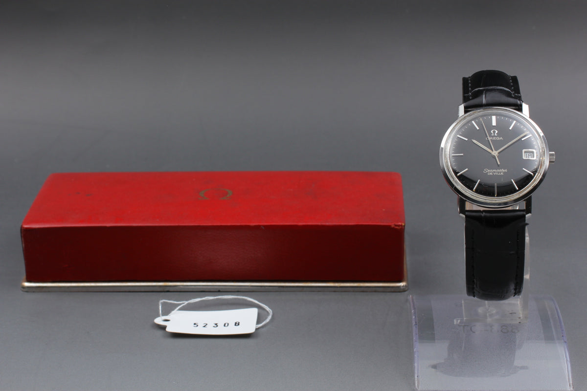 OMEGA Seamaster Black Dial Hand Winding Men's Watch (2)