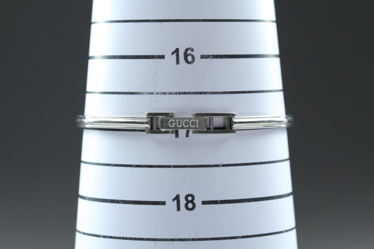 GUCCI 11/12.2L Silver 12 Colors Change Bezel Women's Qz Watch (10)