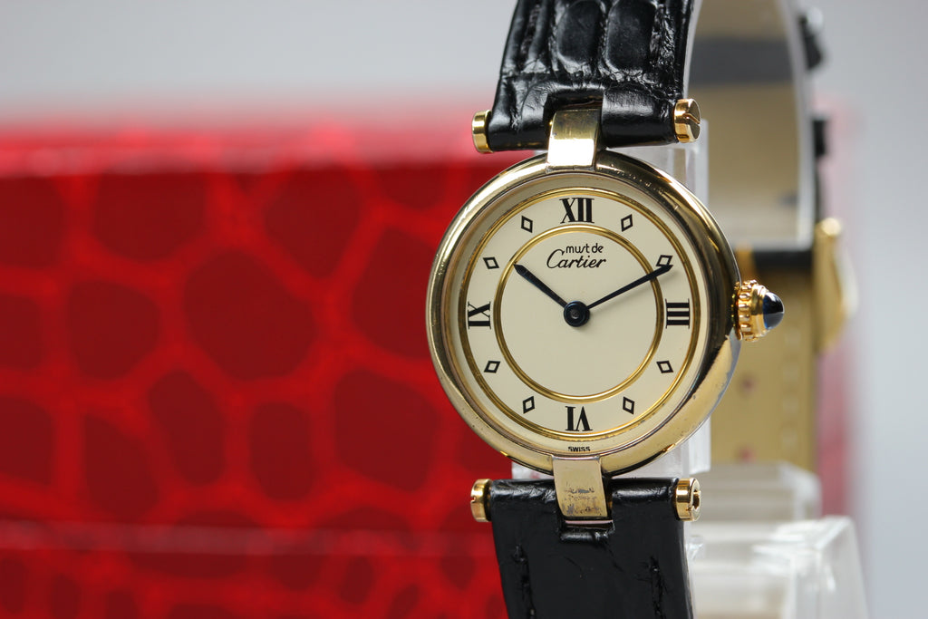 Cartier Must Colisee 590004 SM Roman Quartz Women's Watch (4)