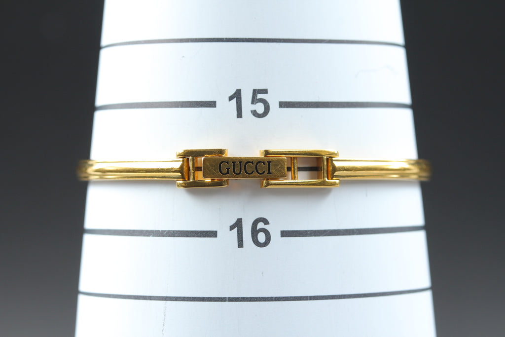 GUCCI Change Bezel 11/12 Gold Women's Quartz Watch, Boxed (9)