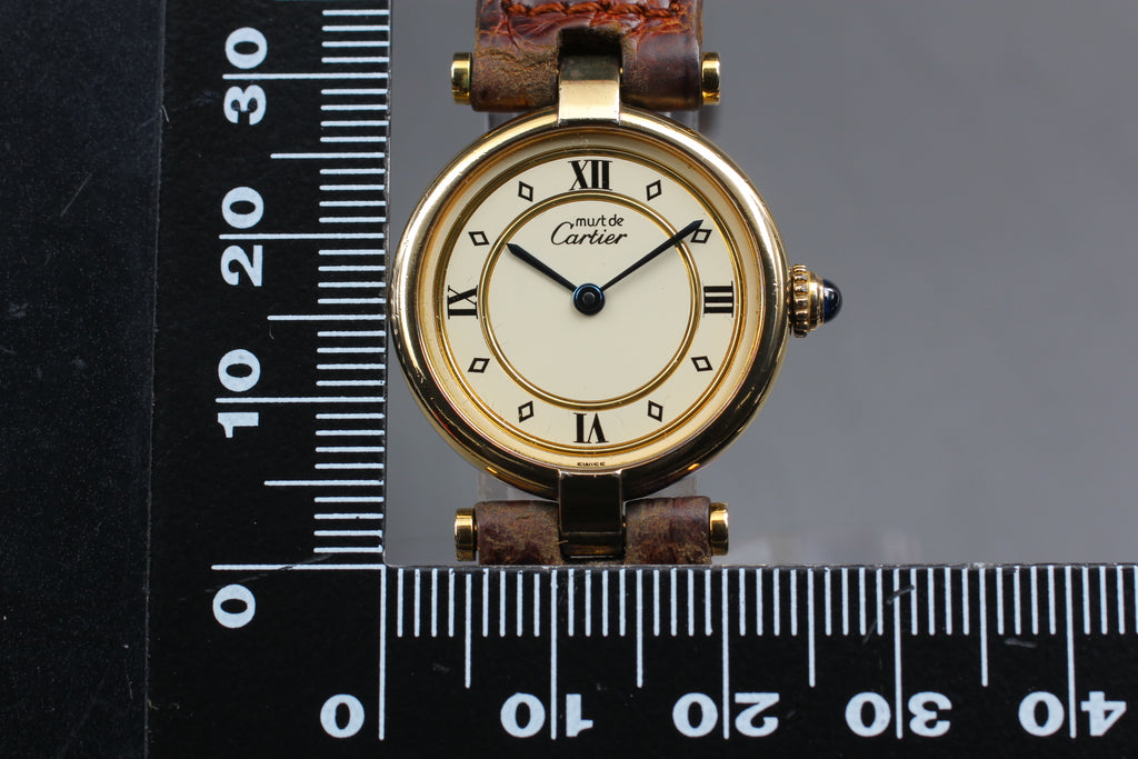 Cartier Must Colisee 590004 SM Roman Quartz Women's Watch (16)