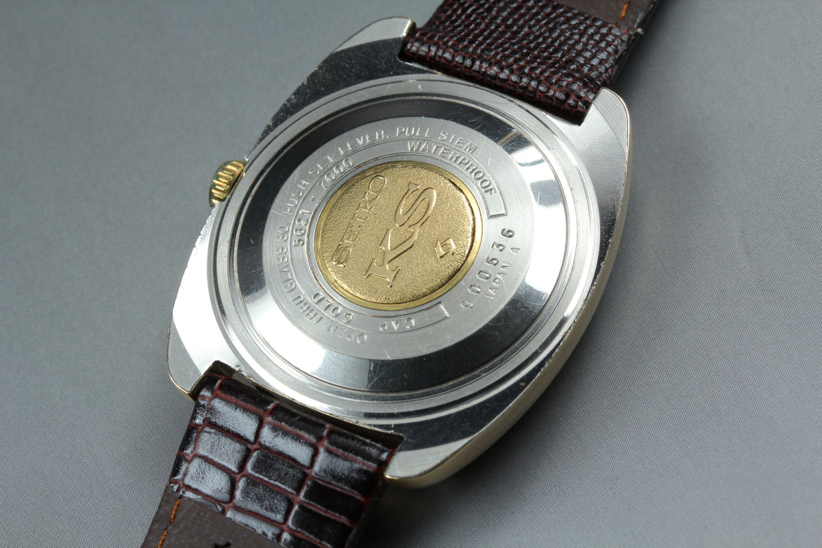 King Seiko 5621-7000 HI-BEAT Gold Cap Automatic Men's Watch, 1969 (3)