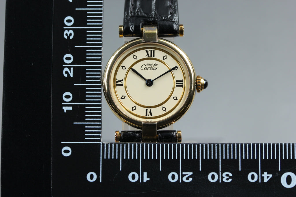 Cartier Must Colisee 590004 SM Roman Quartz Women's Watch (16)