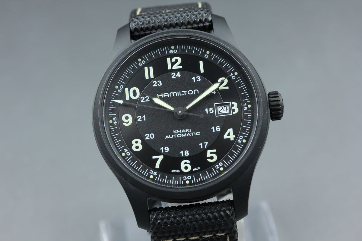 Hamilton H706651 Automatic Black Men's Watch, Boxed (4)
