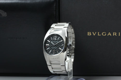 BVLGARI Ergon EG40S Black Carbon Dial Automatic Men's Watch, Box Papers (1)