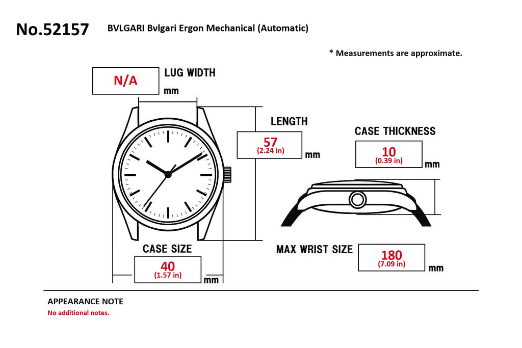 BVLGARI Ergon EG40S Black Carbon Dial Automatic Men's Watch, Box Papers (16)