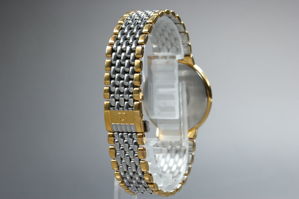 OMEGA De Ville Cal.1378 Gold Dial Quartz Men's Watch (7)