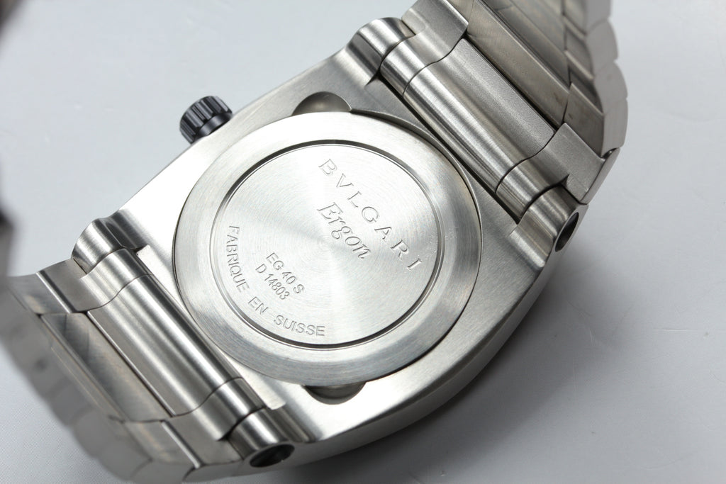 BVLGARI Ergon EG40S Black Carbon Dial Automatic Men's Watch, Box Papers (12)