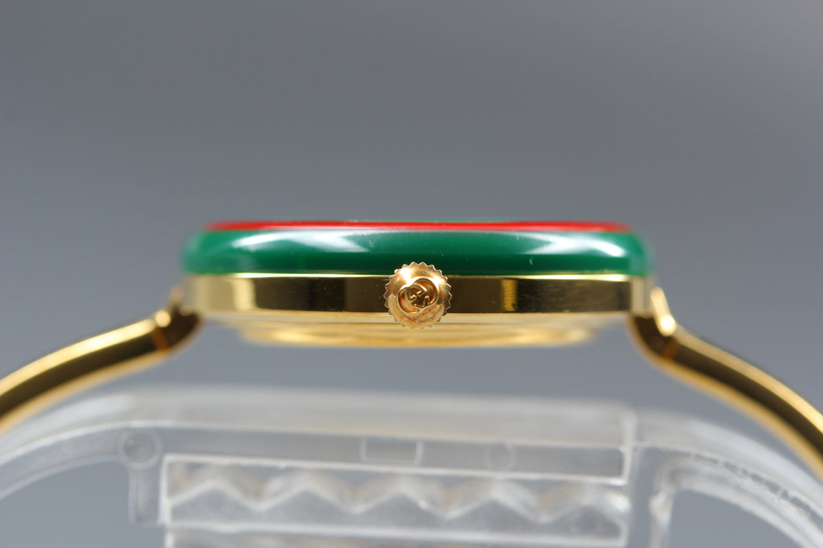 GUCCI 11/12.2 Change Bezel 12 Colors Ladies Quartz Watch, Boxed (9)