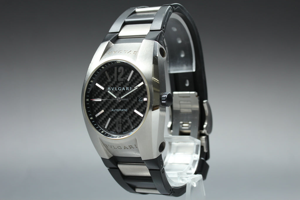 BVLGARI Ergon EG40S Black Carbon Automatic Men's Watch, Box Papers (6)