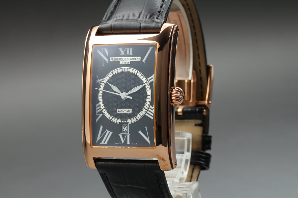 Frederique Constant Carree FC-303/310/315X4C4/5/6 Date Automatic Men's Watch (5)