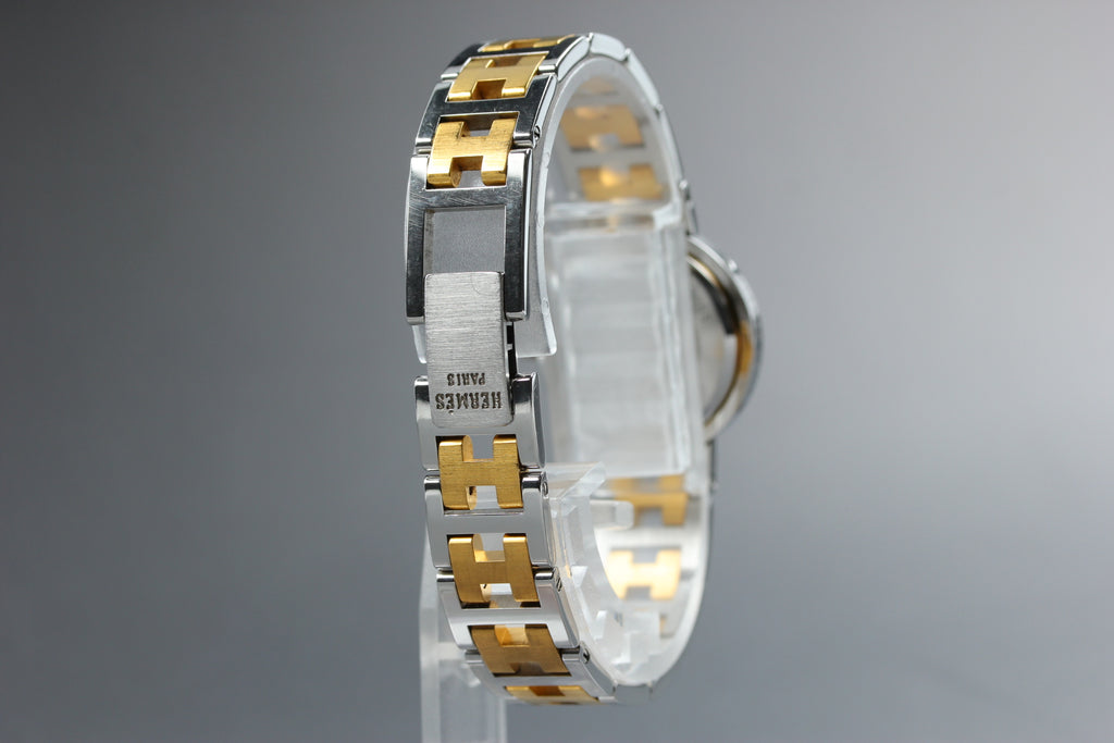 HERMES Clipper Arabic Date Quartz Women's Watch, w/ Case (6)