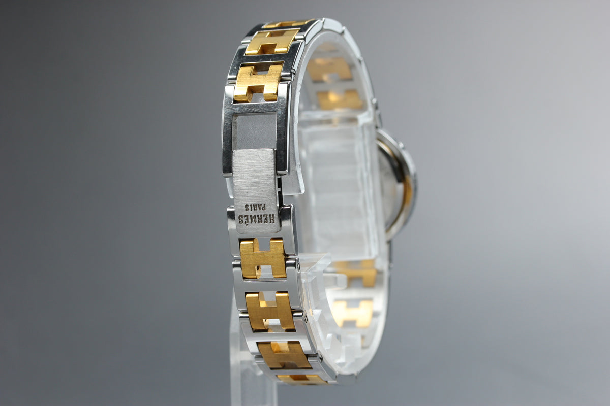 HERMES Clipper Arabic Date Quartz Women's Watch, w/ Case (6)