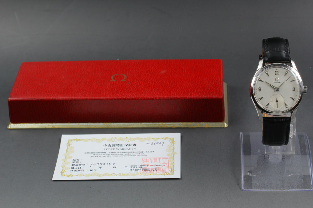 OMEGA Cal.265 Small Second Manual Wind Men Watch, w/ Case (3)