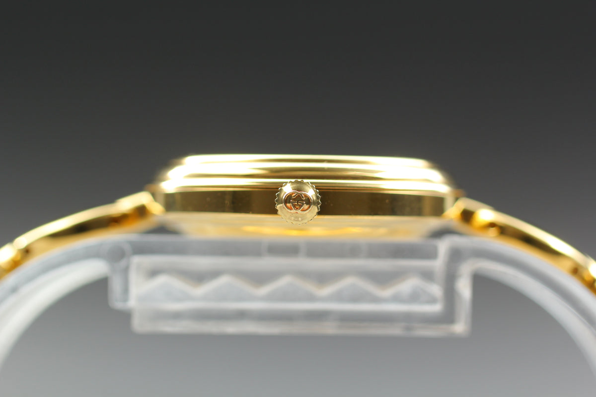 GUCCI 11/12.2 Change Bezel 6 Colors Women's Quartz Watch, Box Papers (10)