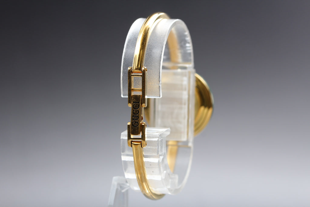 GUCCI 11/12.2 Change Bezel 12 Colors Women's Quartz Watch, Box Papers (7)