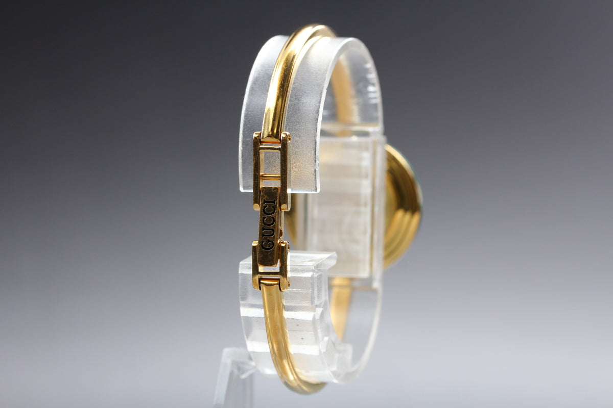GUCCI 11/12.2 Change Bezel 12 Colors Women's Quartz Watch, Box Papers (7)