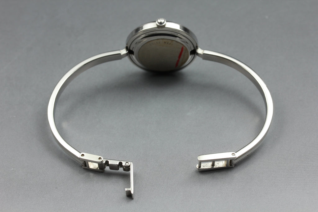 GUCCI 11/12.2L Silver 12 Colors Change Bezel Women's Qz Watch, w/ Box (14)