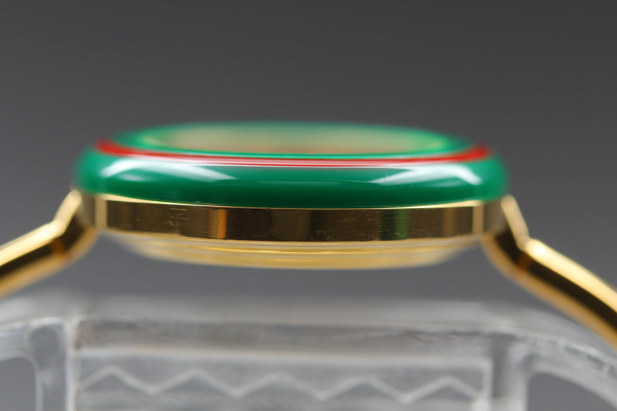 GUCCI 11/12.2 Change Bezel 12 Colors Ladies Quartz Watch, Boxed (11)