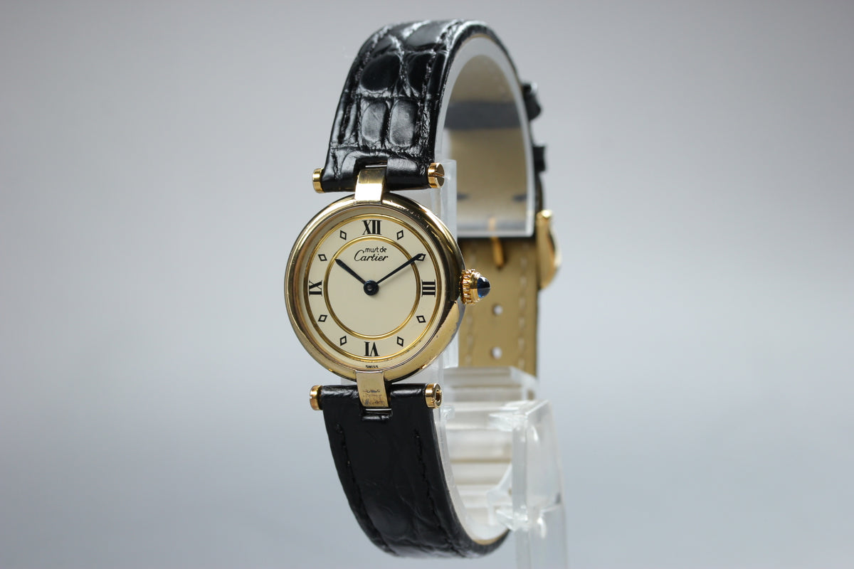 Cartier Must Colisee 590004 SM Roman Quartz Women's Watch (6)
