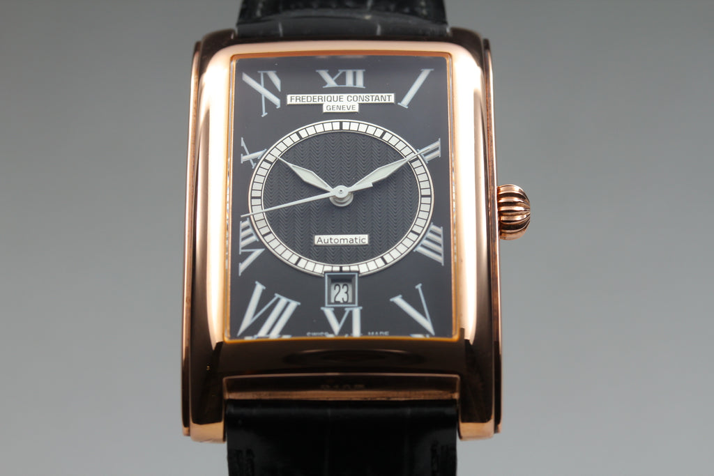 Frederique Constant Carree FC-303/310/315X4C4/5/6 Date Automatic Men's Watch (4)