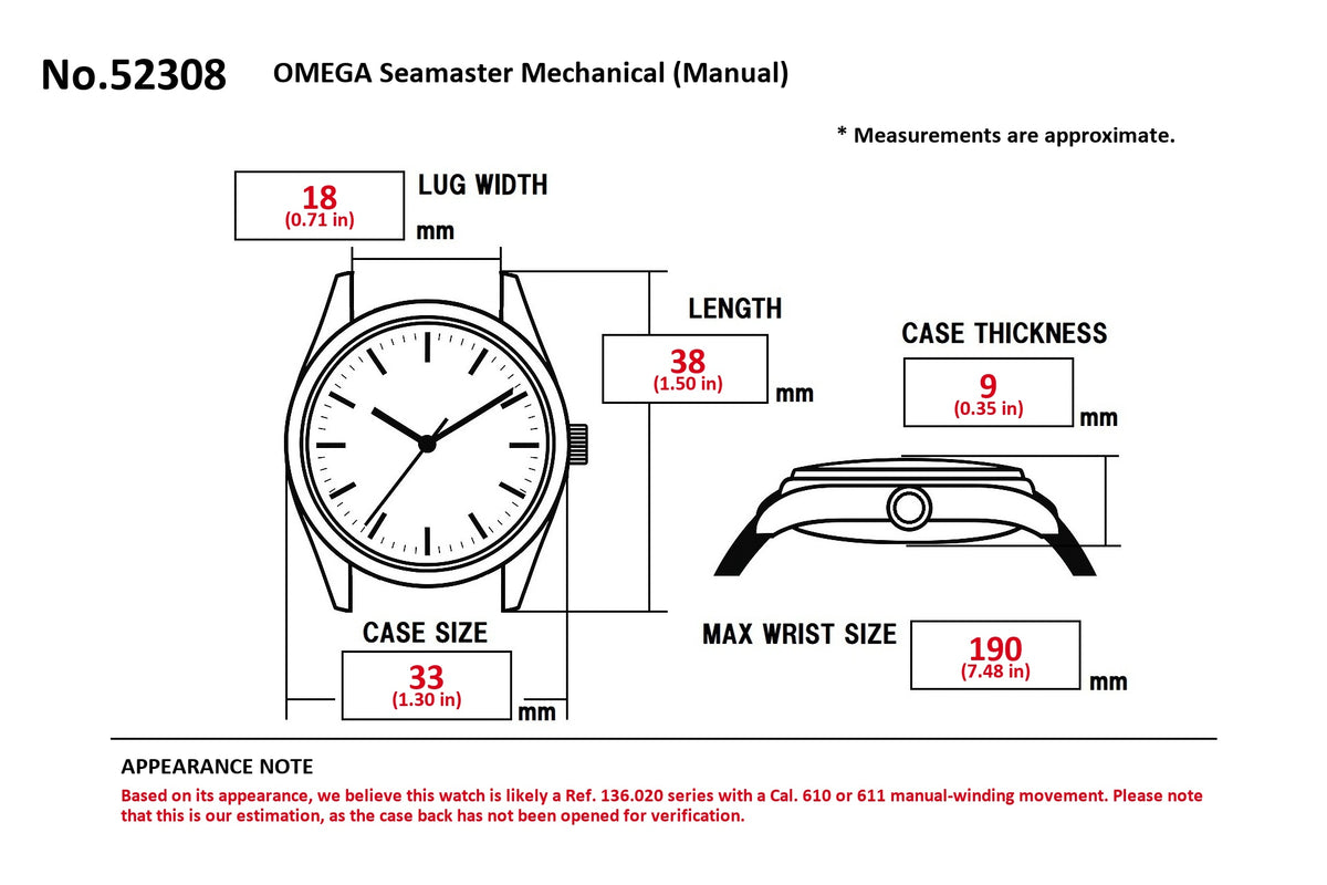 OMEGA Seamaster Black Dial Hand Winding Men's Watch (4)