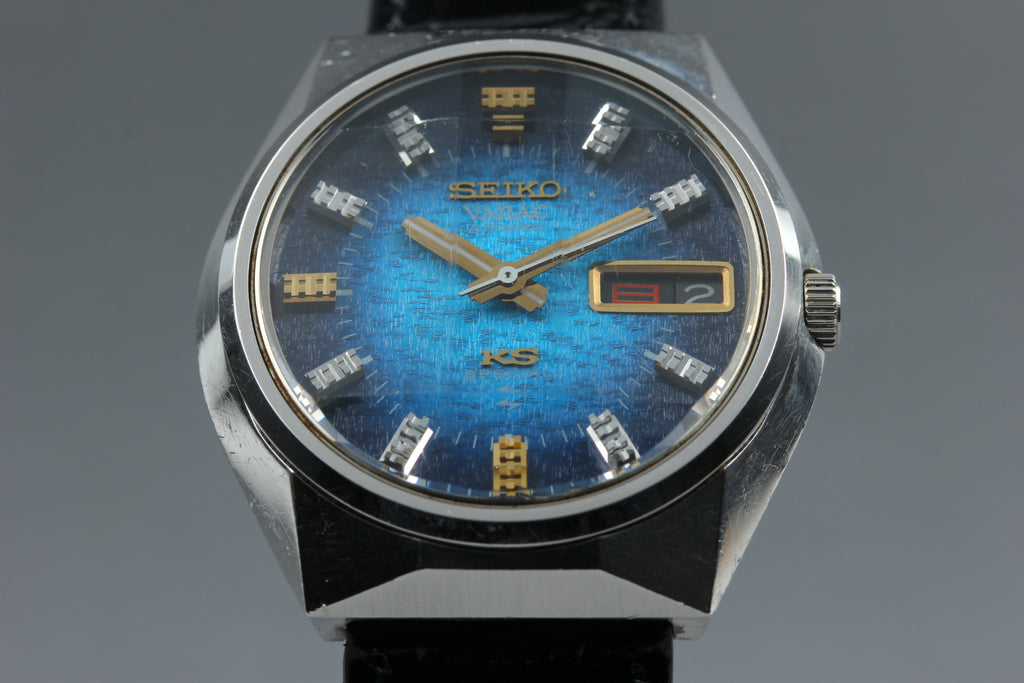 KING SEIKO Vanac Special 5626-7150 Blue Dial Automatic Men's Watch (5)
