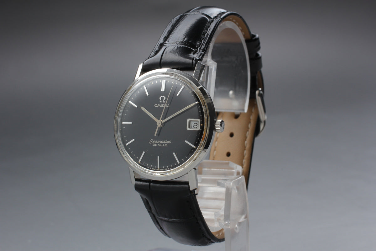 OMEGA Seamaster Black Dial Hand Winding Men's Watch (7)