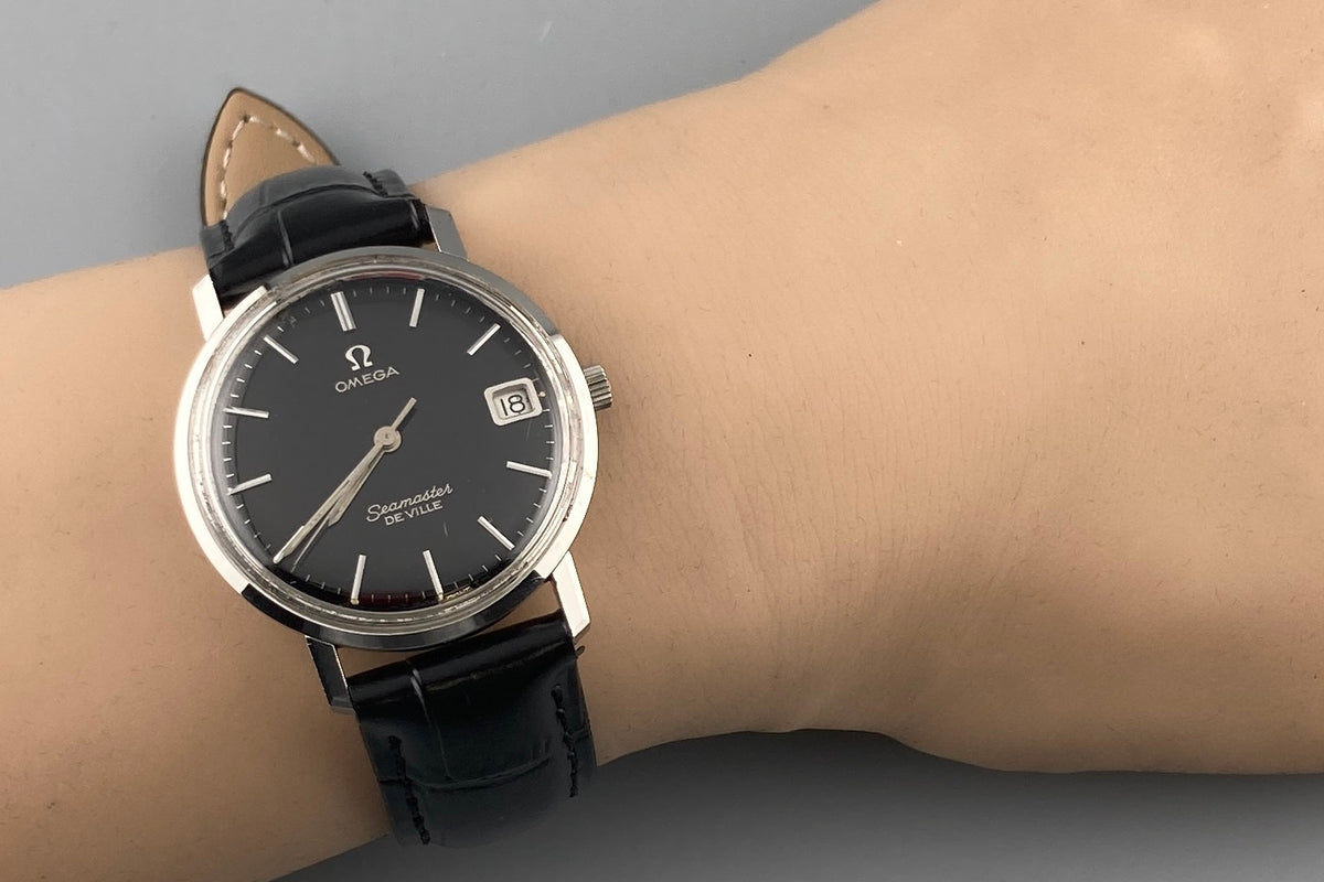 OMEGA Seamaster Black Dial Hand Winding Men's Watch (3)