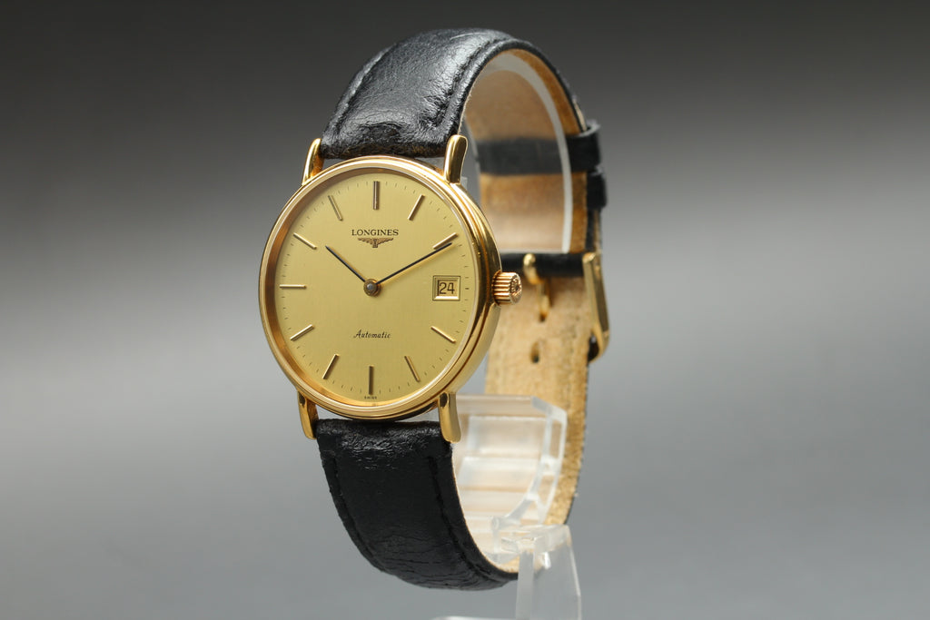 LONGINES Presence L4.668.2 Automatic Cal.L613.2 Gold 33mm Men's Watch (7)