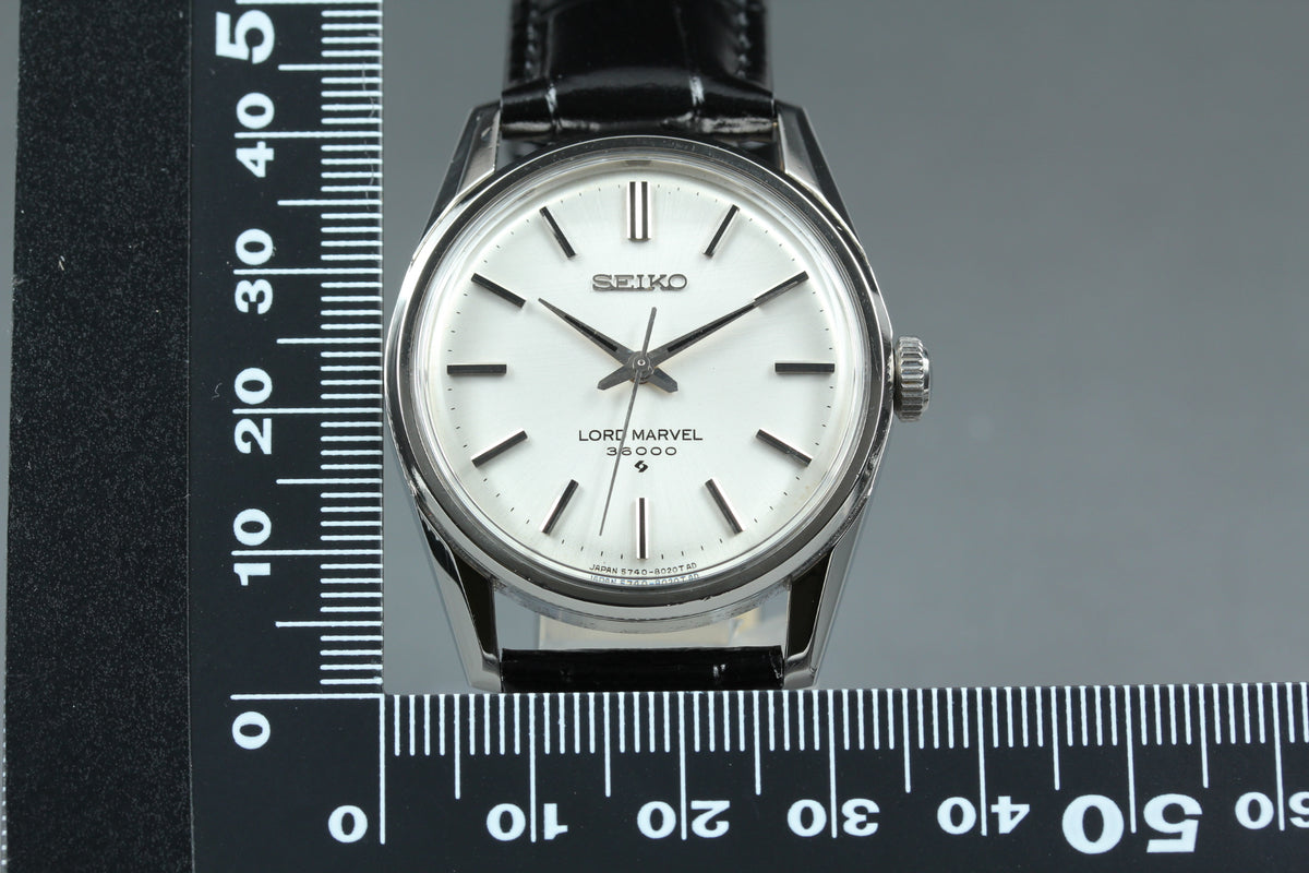 SEIKO Lord Marvel 36000 5740-8000 Hand Winding Men's Watch (16)