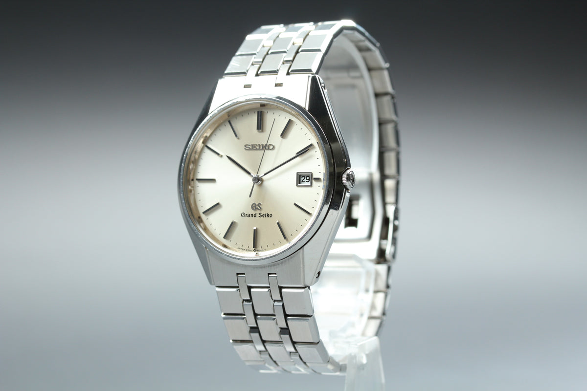 Grand Seiko 9587-8000 Champagne Dial Quartz Men's Watch (7)