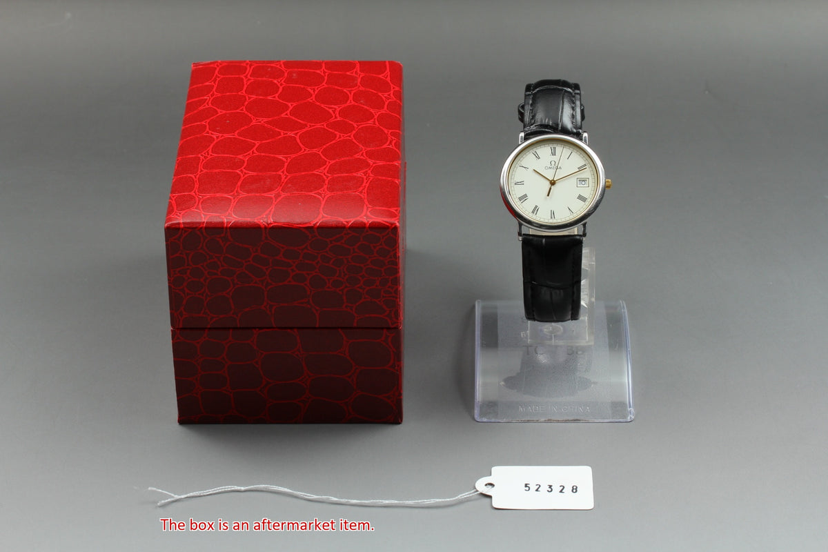 Omega De Ville Cal.1430 Roman Dial Men's Quartz Watch (4)