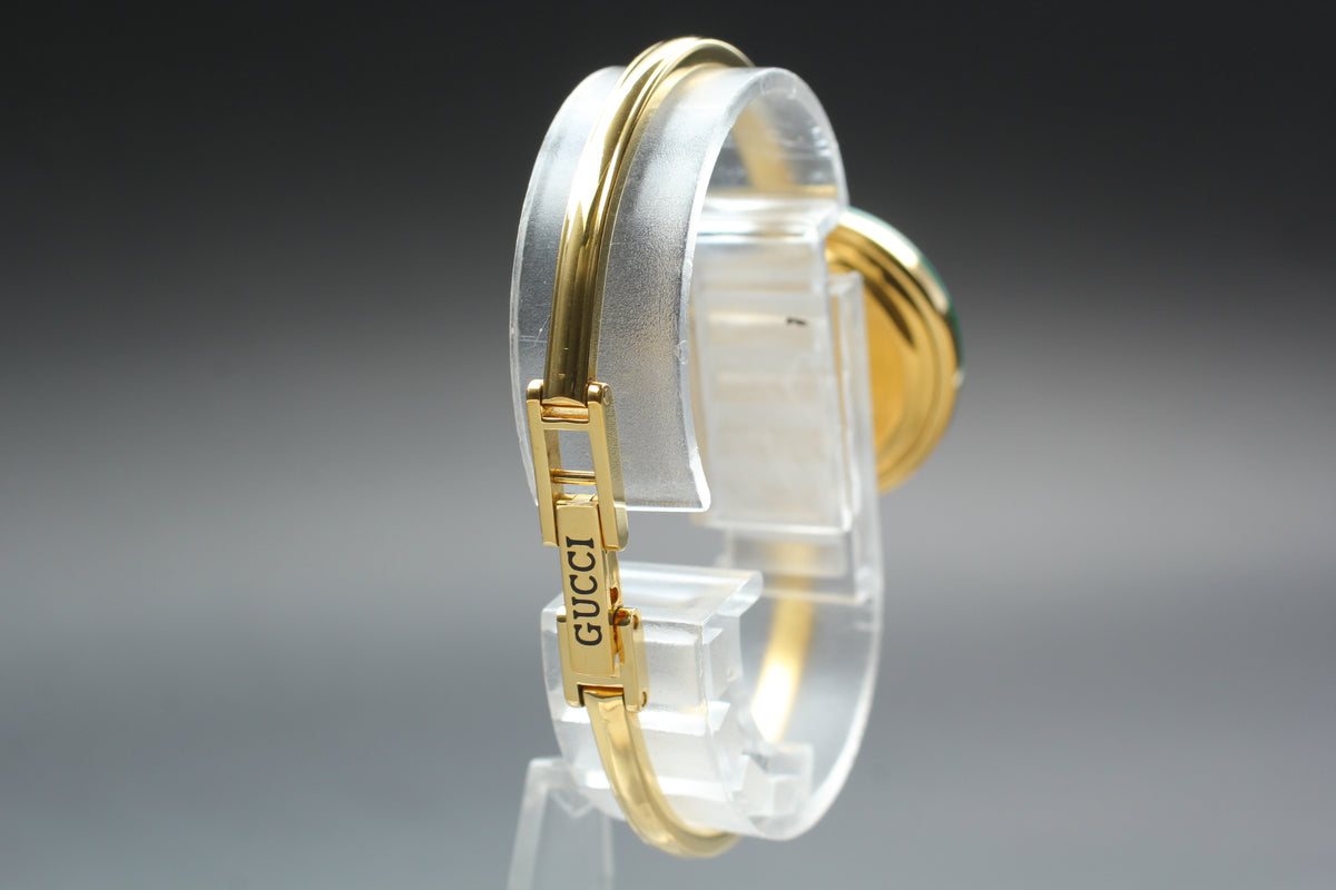GUCCI 11/12.2 Change Bezel 12 Colors Women's Quartz Watch, Box Papers (7)
