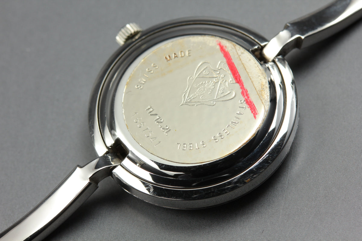 GUCCI 11/12.2L Silver 12 Colors Change Bezel Women's Qz Watch, w/ Box (13)