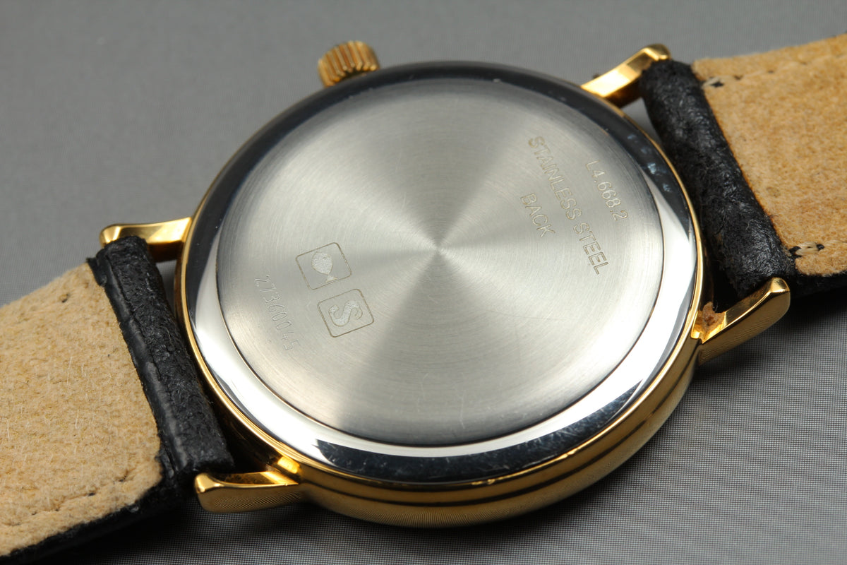 LONGINES Presence L4.668.2 Automatic Cal.L613.2 Gold 33mm Men's Watch (13)