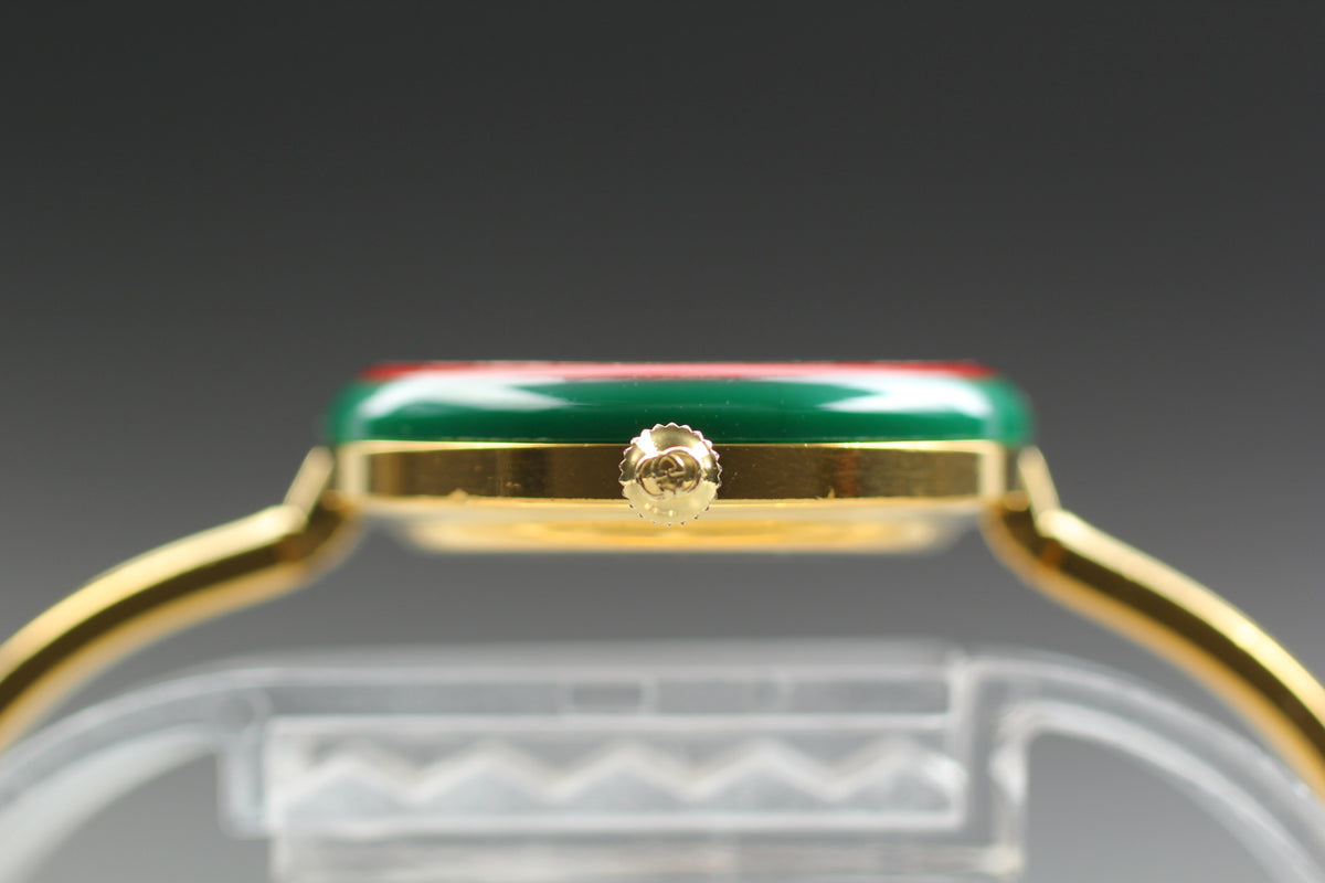 GUCCI 11/12.2 Change Bezel 12 Colors Boxed Ladies Quartz Watch (10)