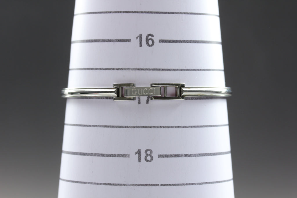 GUCCI 11/12.2L Silver 12 Colors Change Bezel Women's Qz Watch, w/ Box (10)