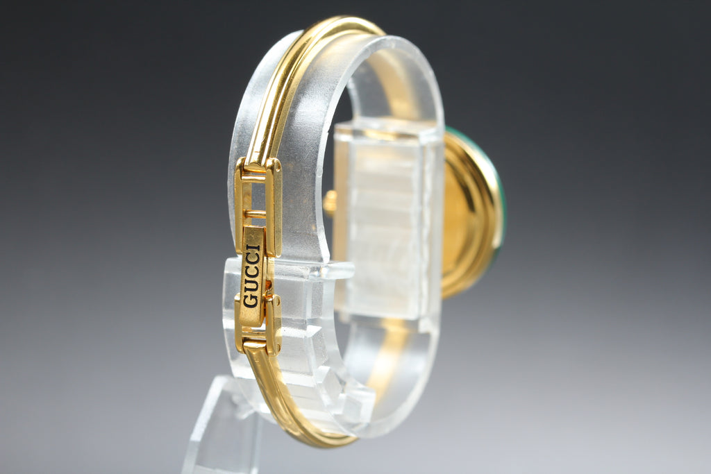 GUCCI Change Bezel 11/12 Gold Women's Quartz Watch, Boxed (7)