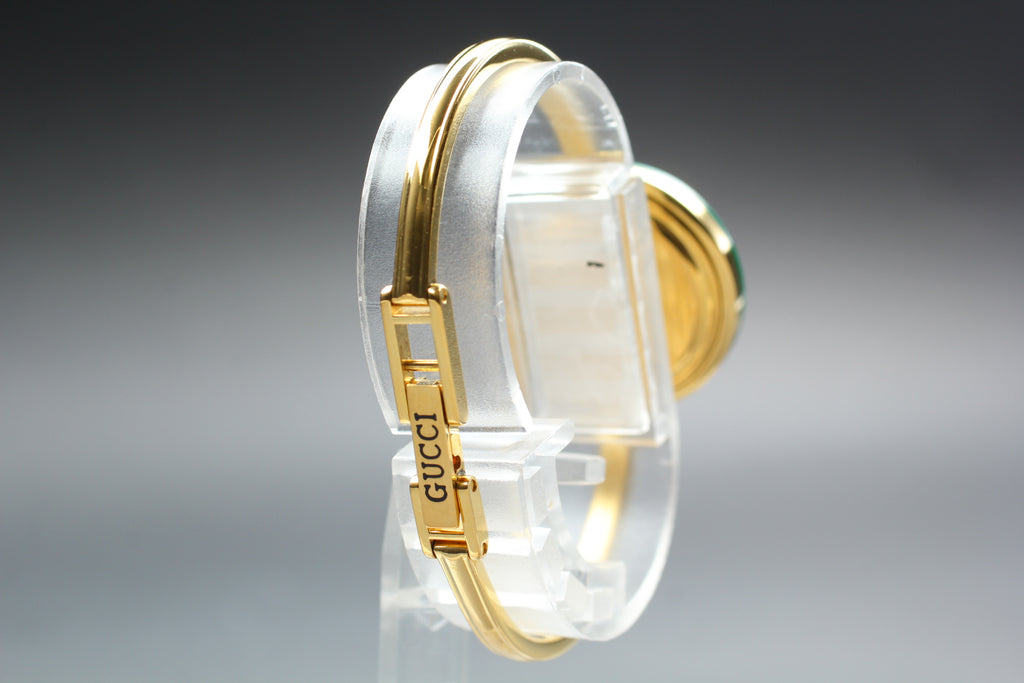 GUCCI 11/12.2 Change Bezel 12 Colors Women's Quartz Watch, Box Papers (7)
