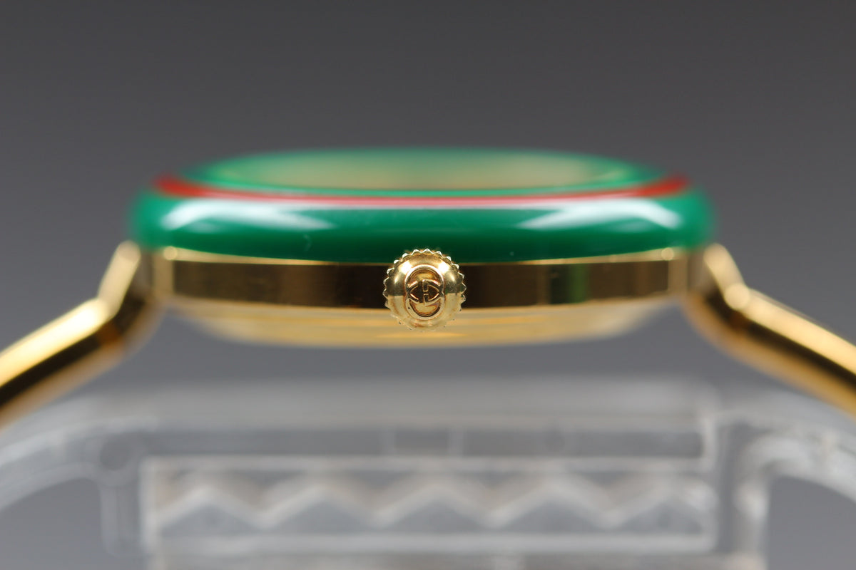 GUCCI 11/12.2 Change Bezel 12 Colors Ladies Quartz Watch, Boxed (10)