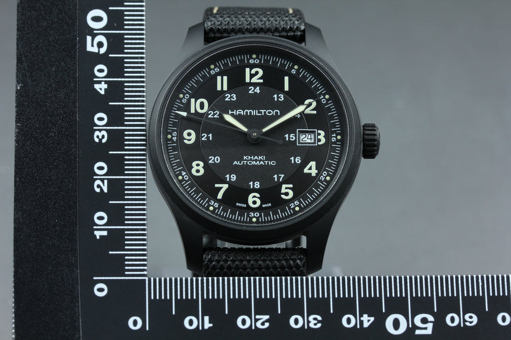 Hamilton H706651 Automatic Black Men's Watch, Boxed (17)