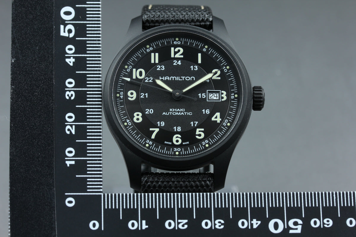Hamilton H706651 Automatic Black Men's Watch, Boxed (17)