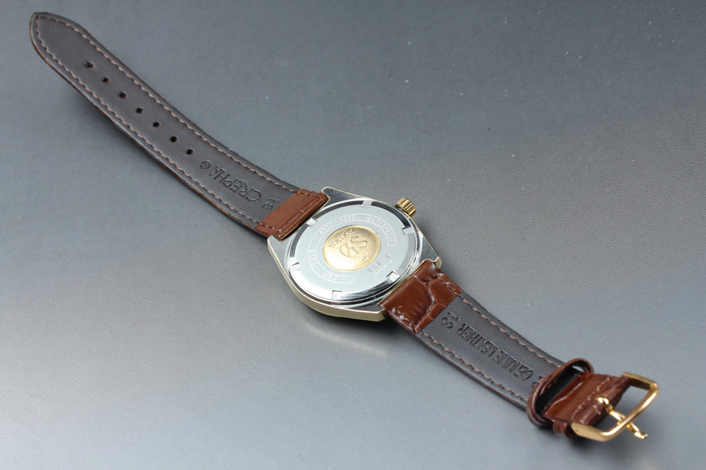 King SEIKO 4522-8000 HI-Beat Gold Cap Hand Winding Men's Watch (14)