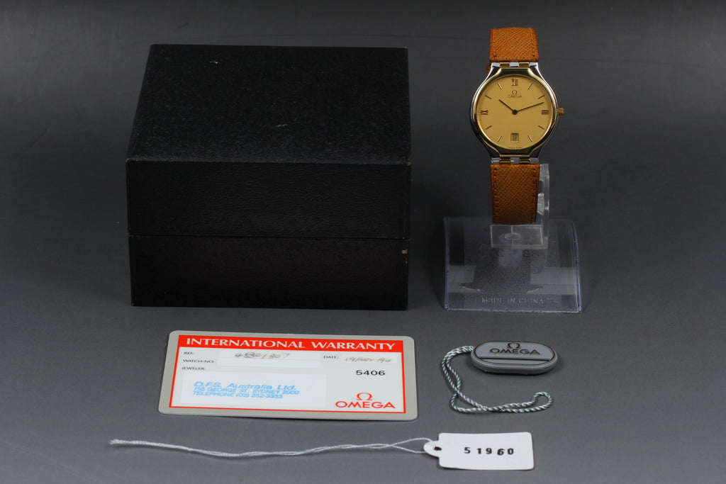 Omega De Ville Symbol Cal.1436 Roman Quartz Mens Watch (3)