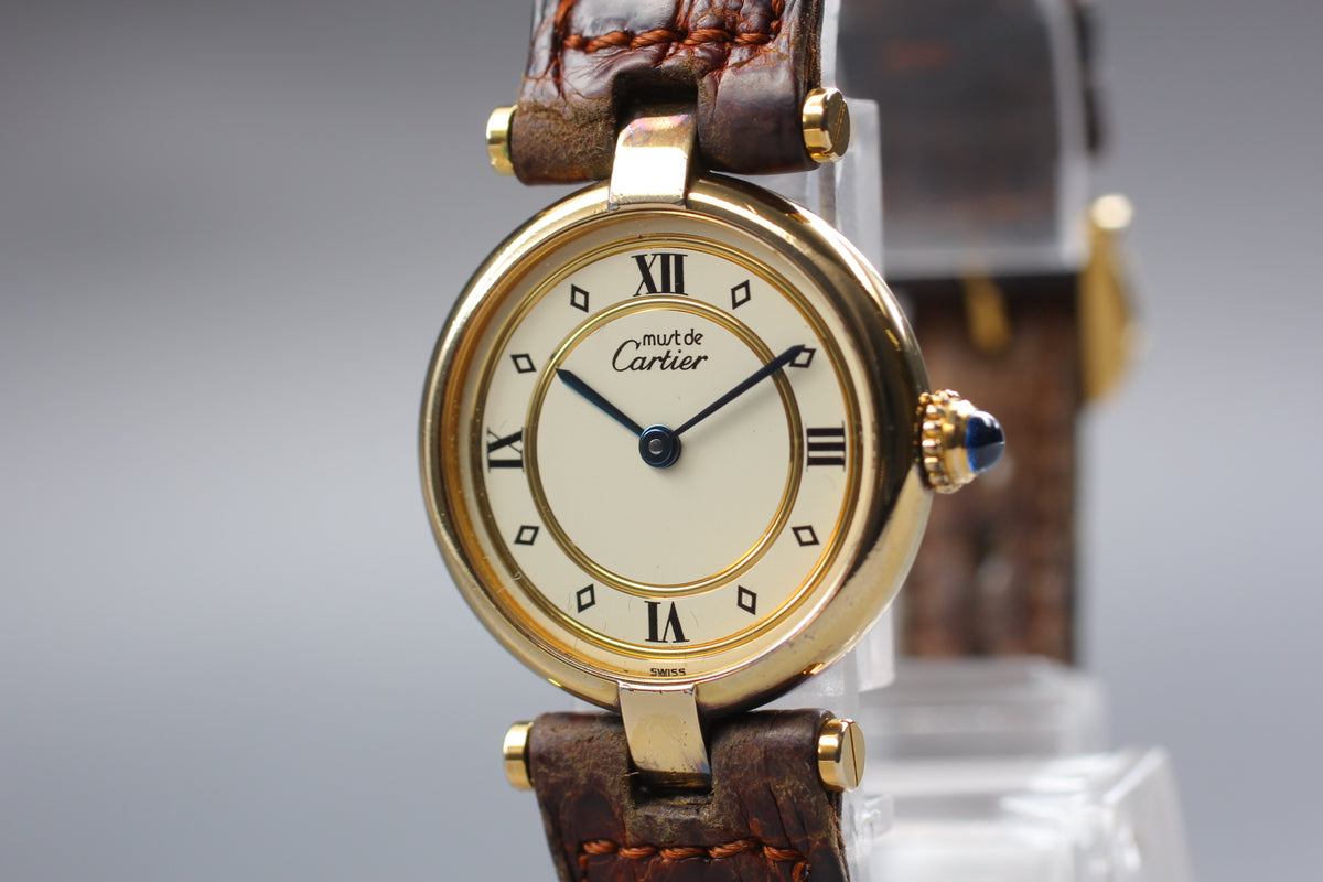 Cartier Must Colisee 590004 SM Roman Quartz Women's Watch (5)