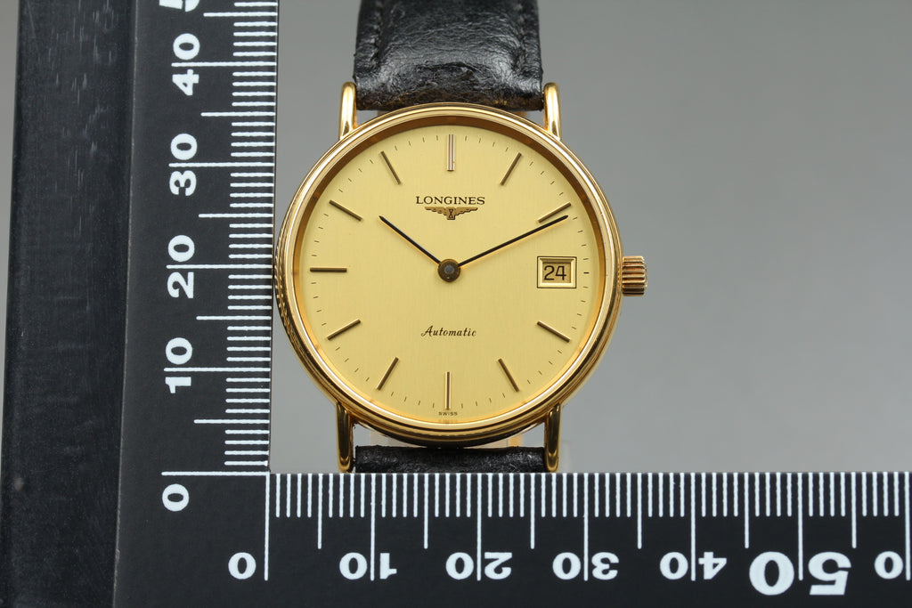 LONGINES Presence L4.668.2 Automatic Cal.L613.2 Gold 33mm Men's Watch (17)