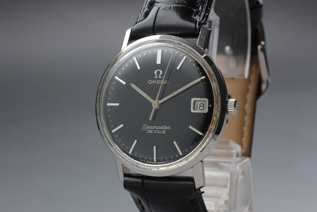 OMEGA Seamaster Black Dial Hand Winding Men's Watch (6)